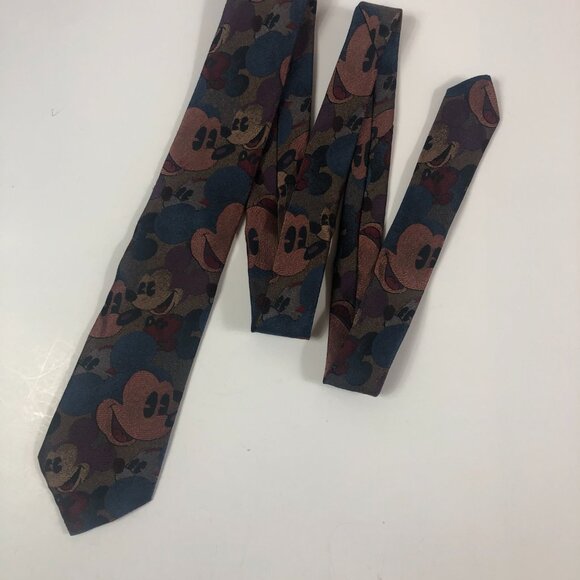 Vintage Balancine presents The Tie Works Disney Mickey Mouse Men's Tie - Picture 5 of 5